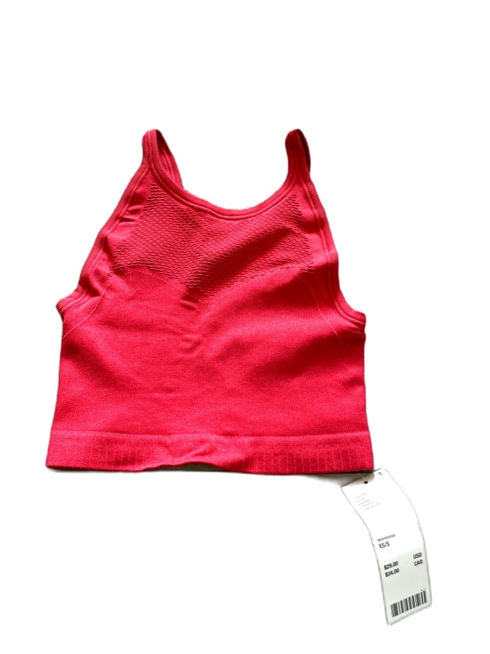 ❤️ URBAN OUTFITTERS ORANGE CROPPED TANK TOP NEW XS/S